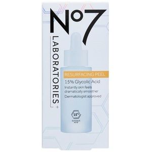 No7 Laboratories Resurfacing Peel 15% Glycolic Acid, NIB